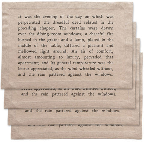 Penny Dreadful Placemat Set - museum of robots