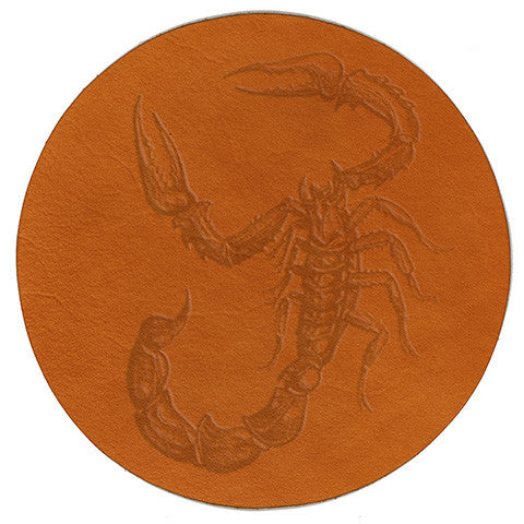 Penny Dreadful Leather Coaster Set - museum of robots