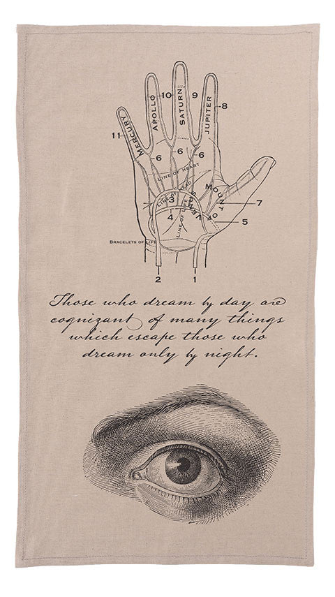 Penny Dreadful Palmist Tea Towel