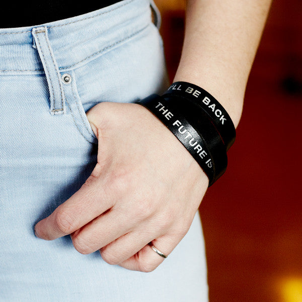 Terminator Dialogue Bracelet Single Wrap: I'll Be Back