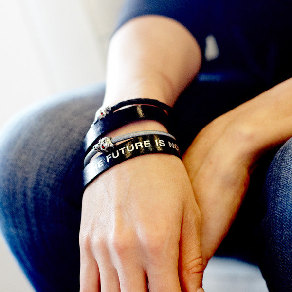 Terminator Dialogue Bracelet Double Wrap: The Future Is Not Set