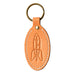 Leather Key Fobs (Oval) : Rocket - museum of robots