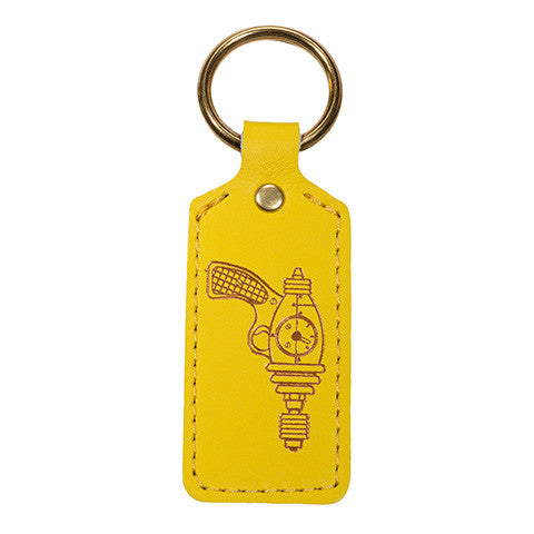 Leather Key Fobs (Rectangular) : RayGuns - museum of robots