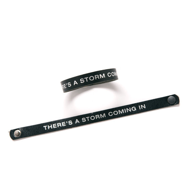 Terminator Dialogue Bracelet Single Wrap: There's a Storm Coming In