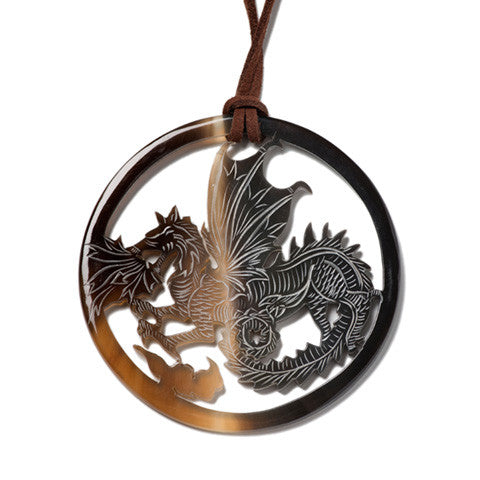 Horn Dragon Pendant - museum of robots
