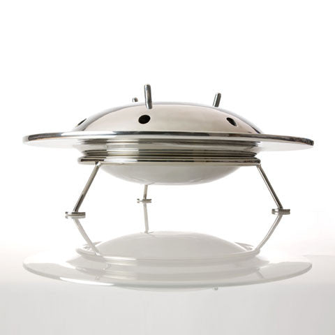 Archive - Flying Saucer Bowl (Aluminum) - museum of robots