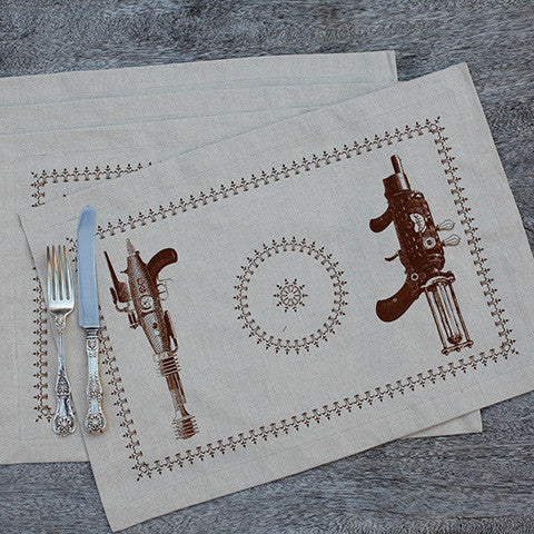 Ray Gun Collection : Placemats - museum of robots