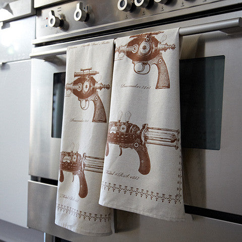 Ray Gun Collection : Tea Towel - museum of robots