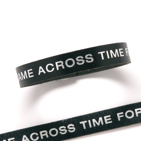 Terminator Dialogue Bracelet Single Wrap: I Came Across Time for You