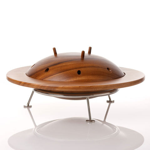 Archive - Flying Saucer Bowl (Wooden) - museum of robots